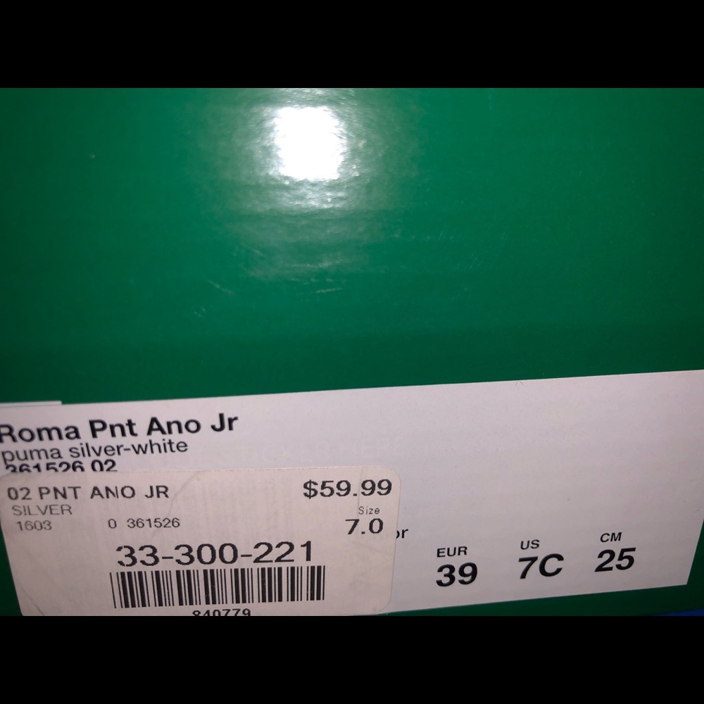 Silver Roma Puma